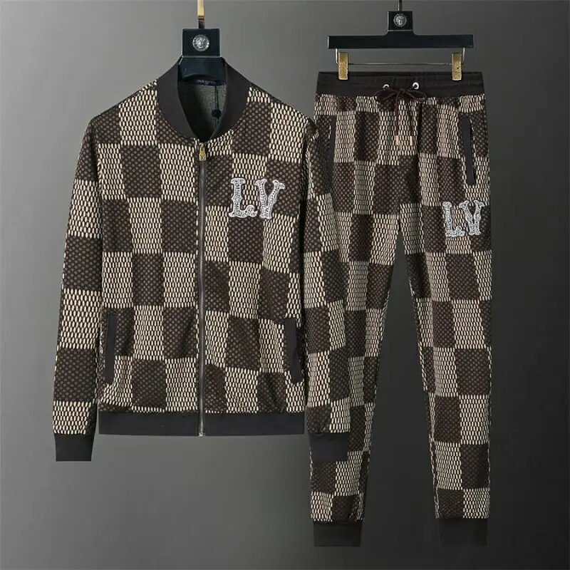 louis vuitton lv survetements manches longues pour homme s_1246757